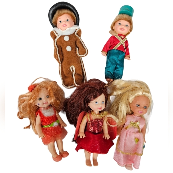 Rare Barbie Nutcracker Marzipan Candy Sleigh‎ & 5 Sugar Plum Fairies Play Set - Picture 5 of 15